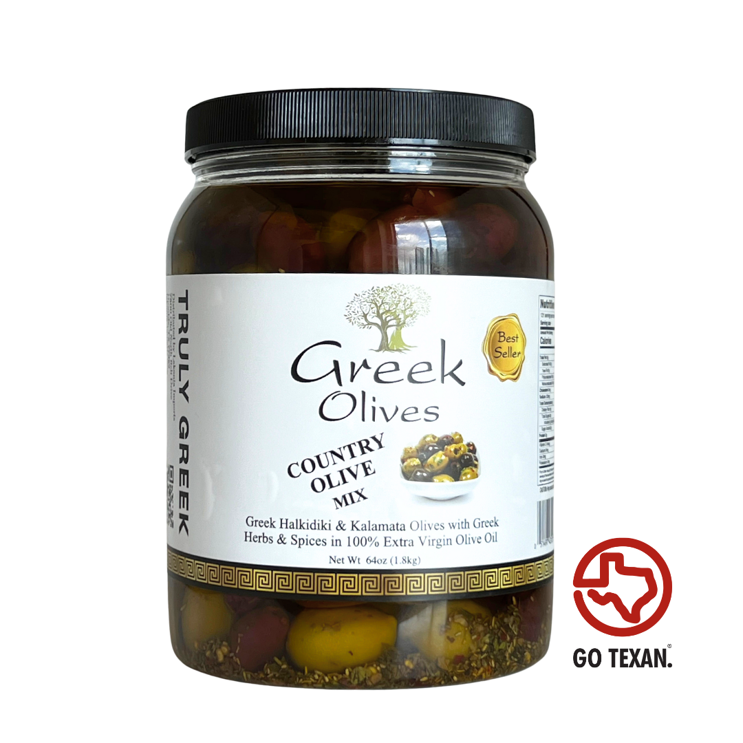 Greek Country Olive Mix 64oz