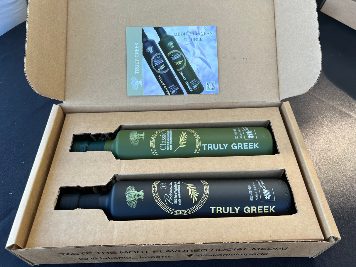 TRULY GREEK Mediterranean Double Gift Box