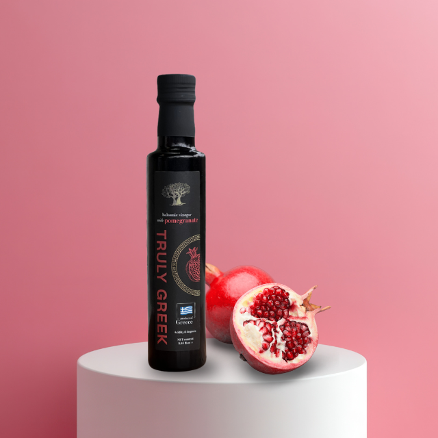 TRULY GREEK Pomegranate Balsamic Vinegar