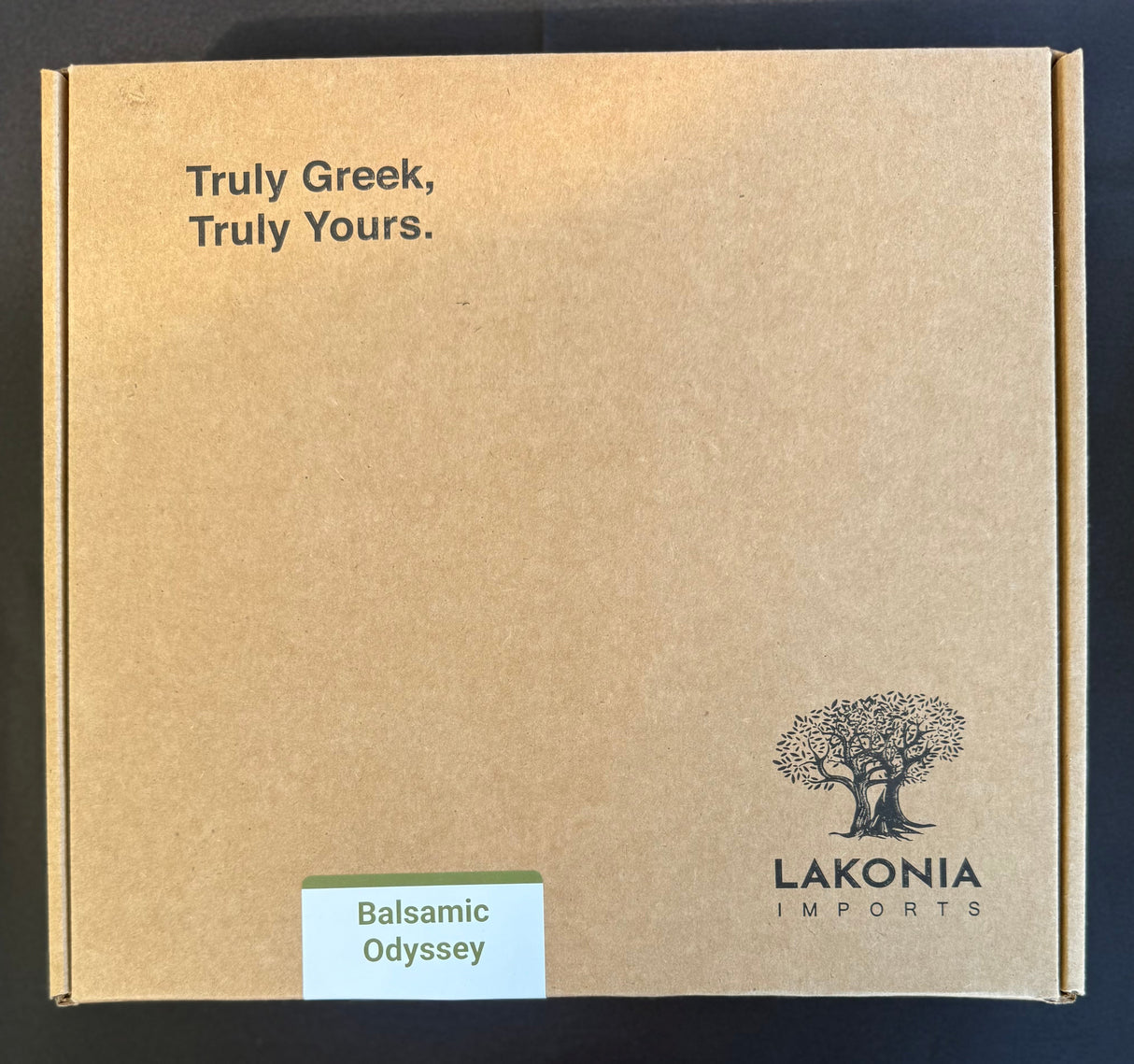 TRULY GREEK Balsamic Odyssey Gift Box