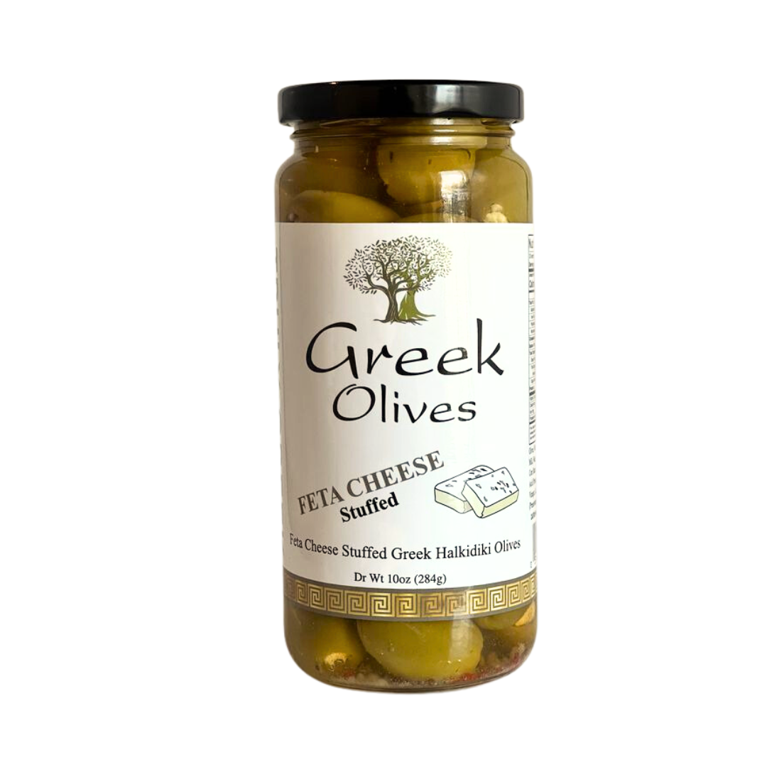 Feta Cheese Stuffed Greek Olives