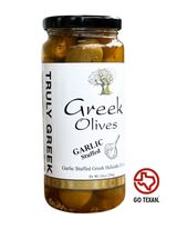 Garlic Stuffed Greek Olives