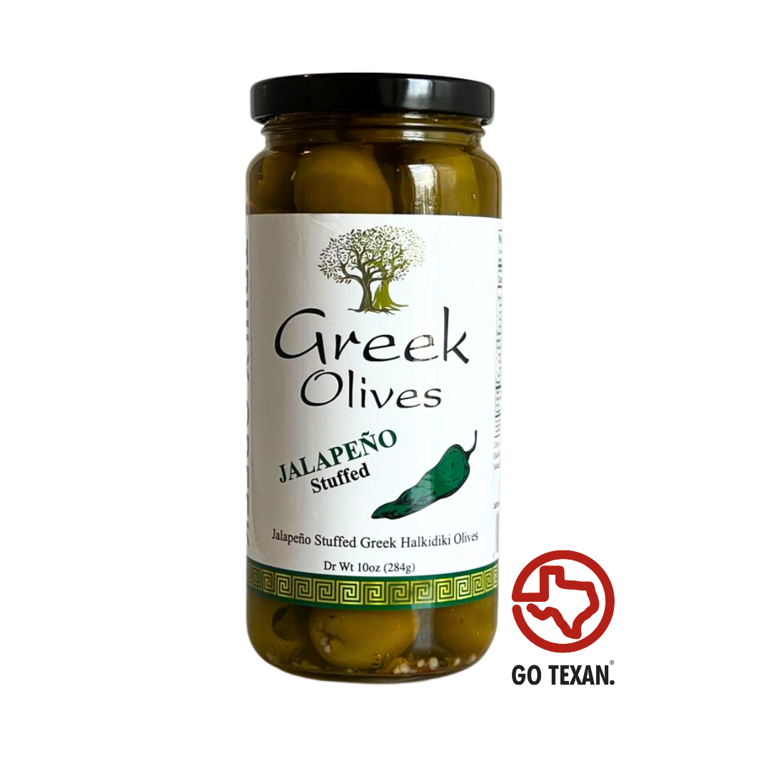 Jalapeno Stuffed Greek Olives