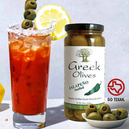 Jalapeno Stuffed Greek Olives