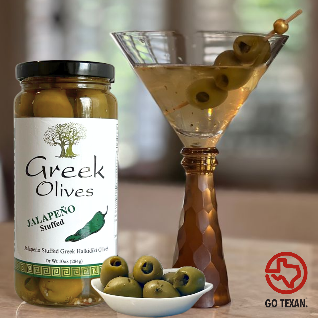 Jalapeno Stuffed Greek Olives