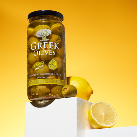 TRULY GREEK Garlic Stuffed Greek Olives