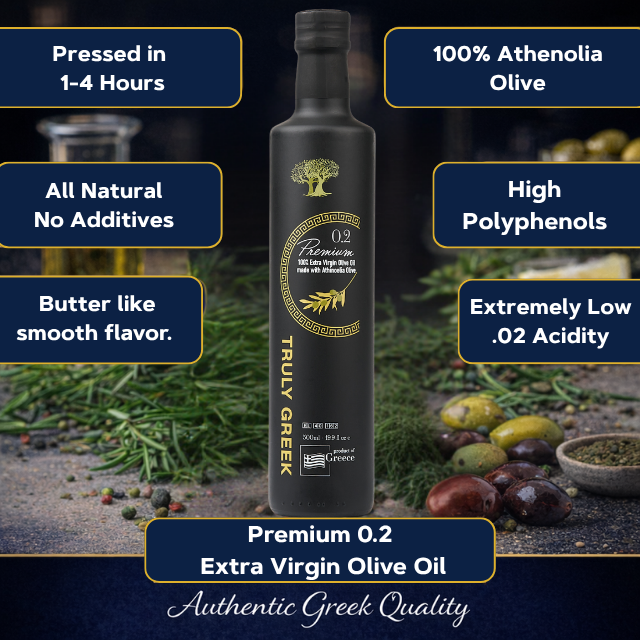 TRULY GREEK Premium 0.2 Extra Virgin Olive Oil