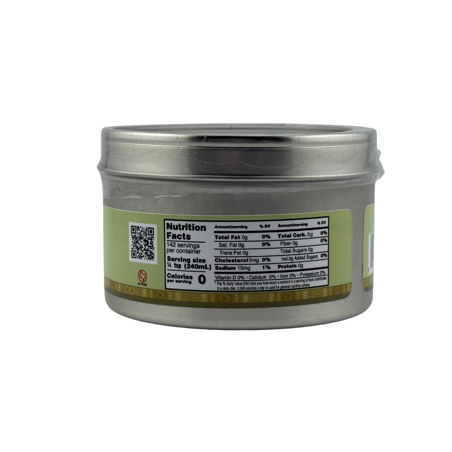 Greek Herbs & Spices Pinch Tin